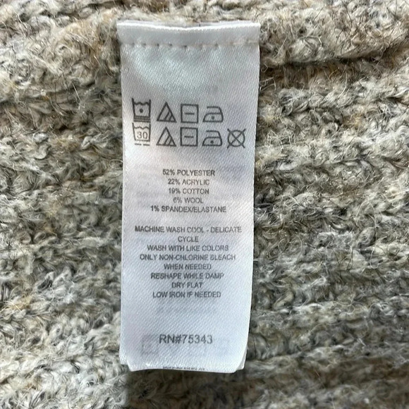 William Rast gray/brown open front duster size small - Picture 6 of 8